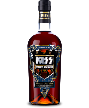 Kiss Detroit Rock Premium Dark Rum