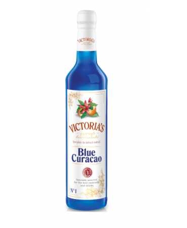 Syrop Barmański Blue Curacao Victoria's